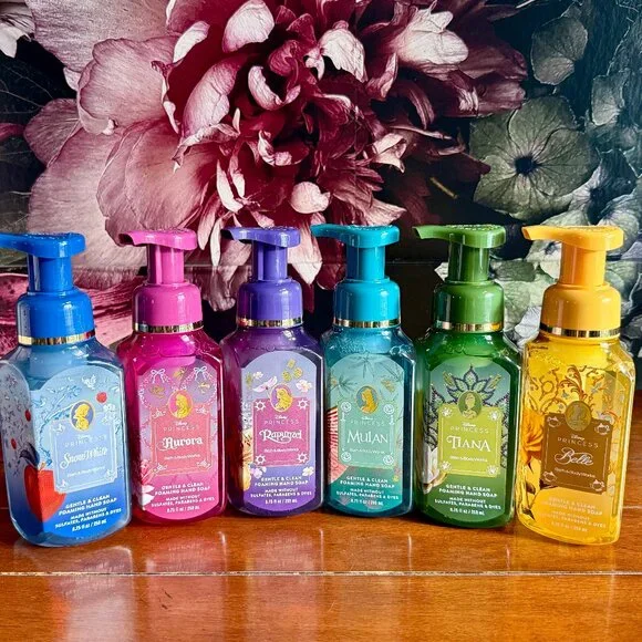 NEW 6-Pc Disney Bath & Body Works Foaming Hand Soap - Picture 3 of 3